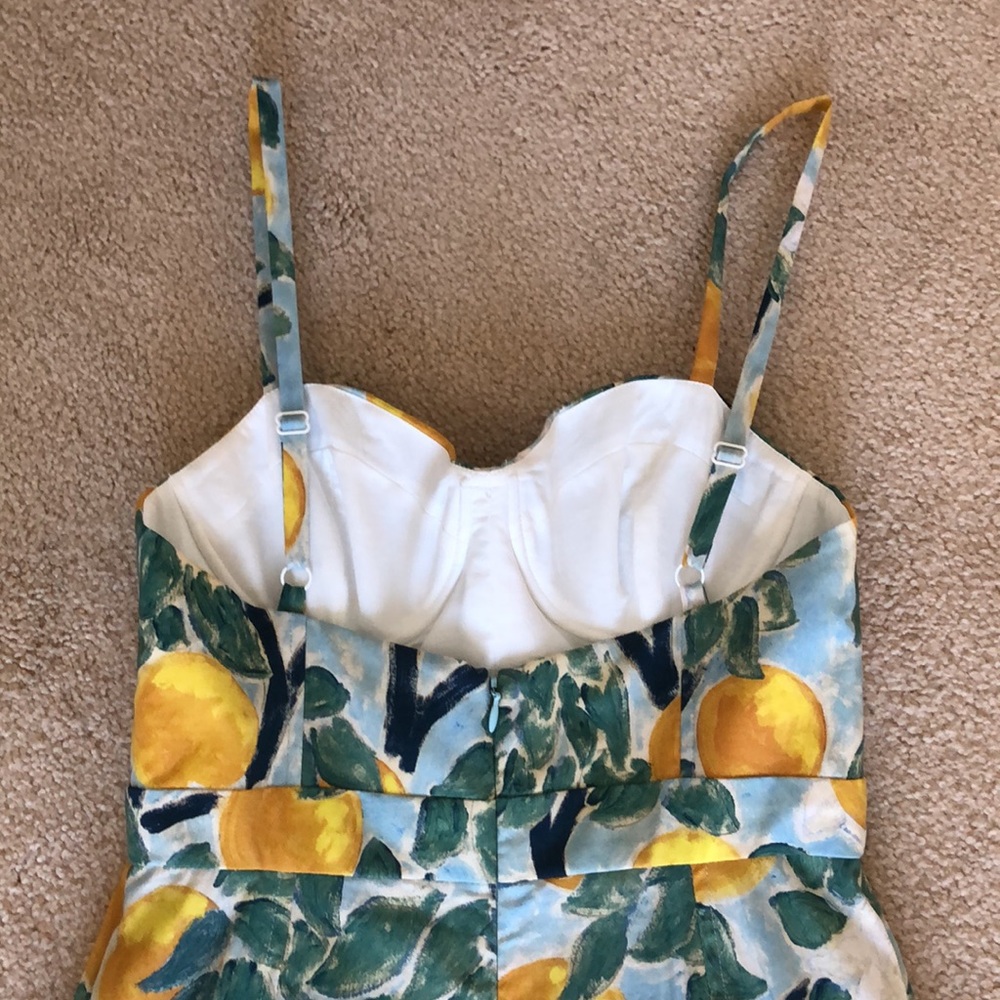 NWT Anthropologie Whit Dress Lemon - Picture 9 of 9